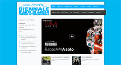 Desktop Screenshot of biennaleasolo.org